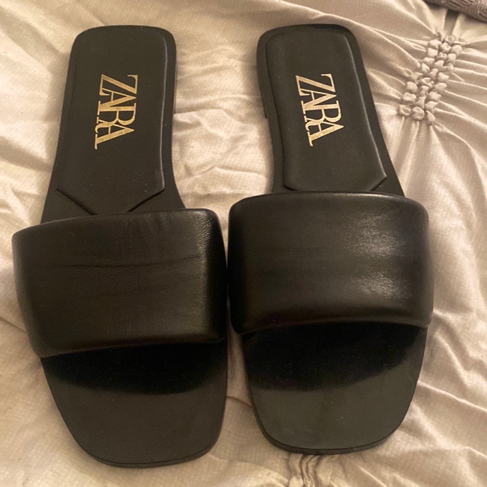 Sandals zara n 37 black